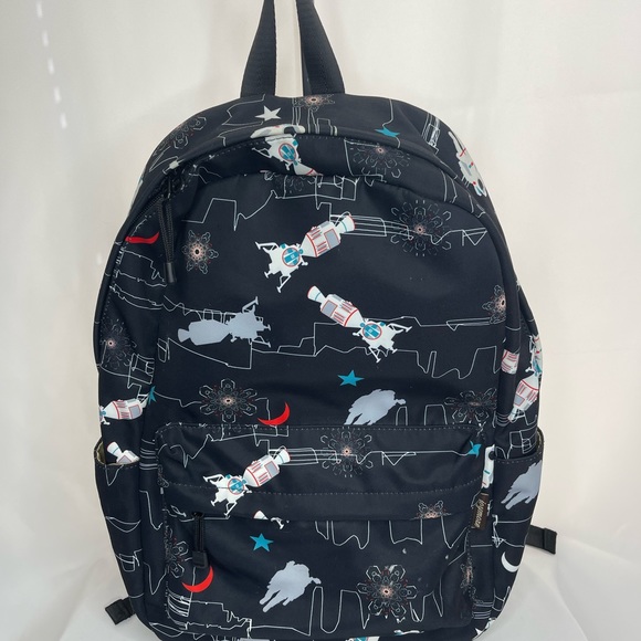 Joymoze Other - Joymoze Backpack Astronauts, Space, NASA, Black 3 Outside Pockets, Laptop  EUC